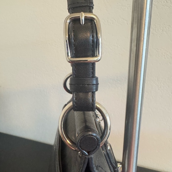 Coach Willis turn lock bag. Arm bag or cross body with tassel black - Picture 11 of 12